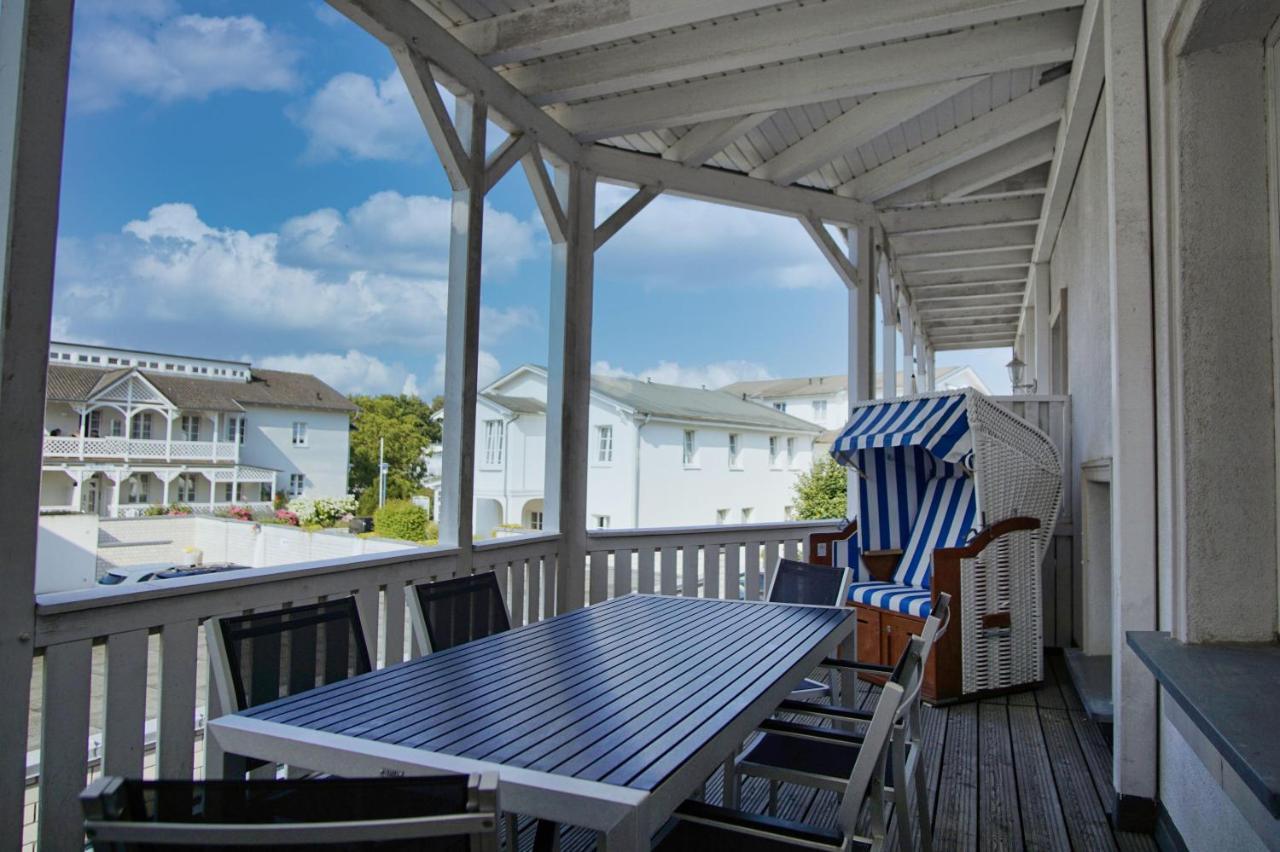 Balkon, Gratis Nutzung Vom Ahoi Erlebnisbad Und Sauna In Sellin - Residenz Strandeck Fewo01 เกอเรน ภายนอก รูปภาพ